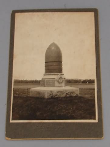 Appraisal: Silver gelatin cabinet card photograph by D A Frommeyer of