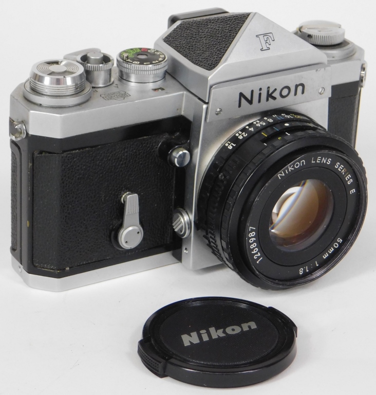 Appraisal: NIKON F SLR CAMERA SERIES E LENS MM F Nikon