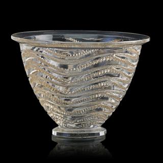 Appraisal: LALIQUE Annecy vase LALIQUE Annecy vase France des M p