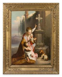 Appraisal: After Federico Barocci Italian th Century Mother with Two Children