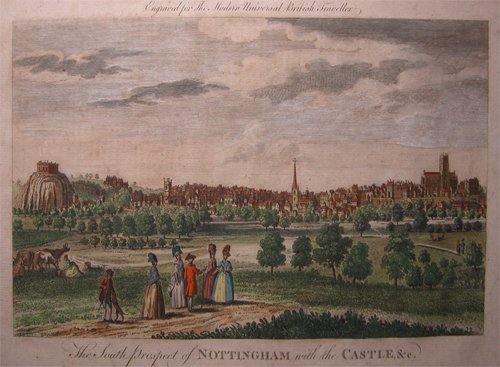 Appraisal: Views of England Hereford Nottingham Ditchley Seat of David Garrick