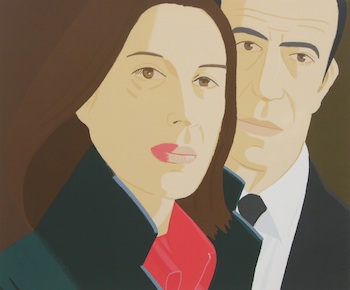 Appraisal: Alex Katz American b Ada Alex Color silkscreen on paper