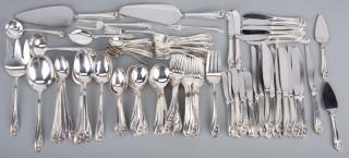 Appraisal: Gorham Lily of Valley Sterling Flatware pcs Large Gorham Sterling