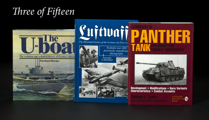 Appraisal: Fifteen Books on German World War II Military History including