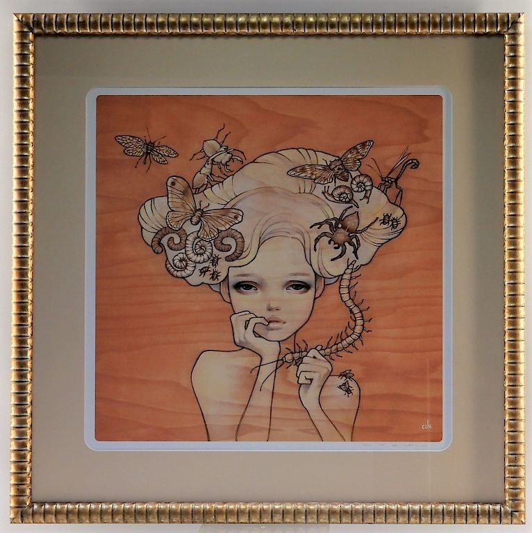 Appraisal: Audrey Kawasaki Lydia Artist Proof Giclee Print Audrey Kawasaki California