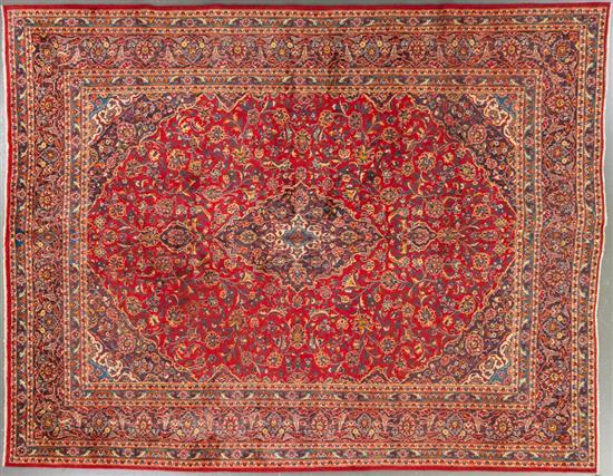 Appraisal: Keshan carpet Iran modern x