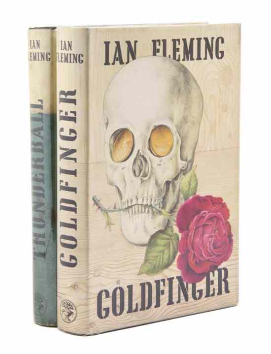 Appraisal: FLEMING IAN A group of two first U K editions