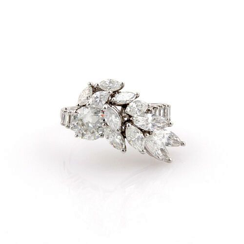 Appraisal: Platinum ctw Diamond Solitaire Ring Diamonds Estate Platinum ctw Diamond