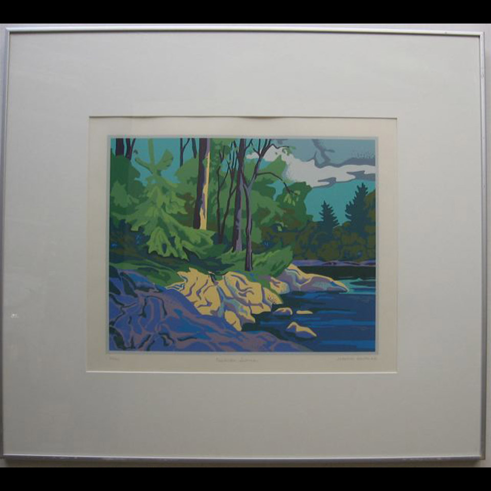 Appraisal: HALIBURTON SUMMER SPRINGTIME - MADAWSKA JOACHIM GEORGE GAUTHIER - CANADIAN