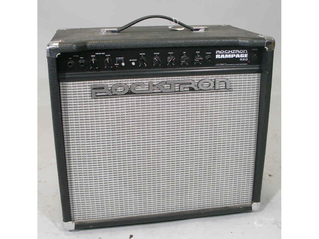 Appraisal: Rocktron Rampage R Amplifier serial one speaker - Tested and