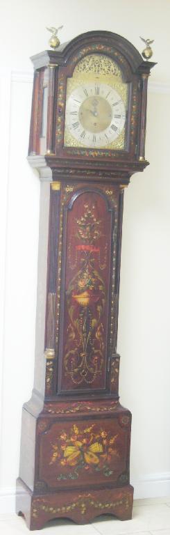 Appraisal: An th Century Longcase Clock with arched brass dial inscribed