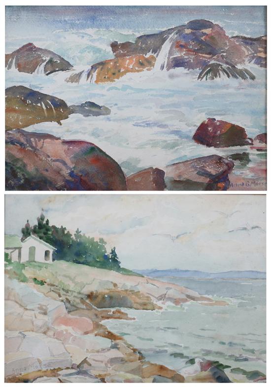 Appraisal: ANNA MORSE American b LAND'S END BAILEY'S ISLAND MAINE and