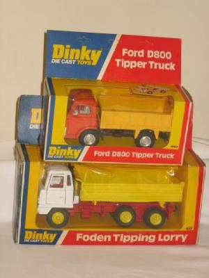 Appraisal: Foden Tipping Lorry and Ford D Tipper Truck boxed E