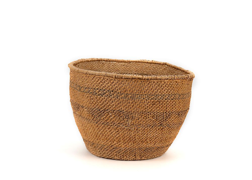 Appraisal: Klamath Modoc Burden Basket Klamath Modoc Burden Basket ca hemp