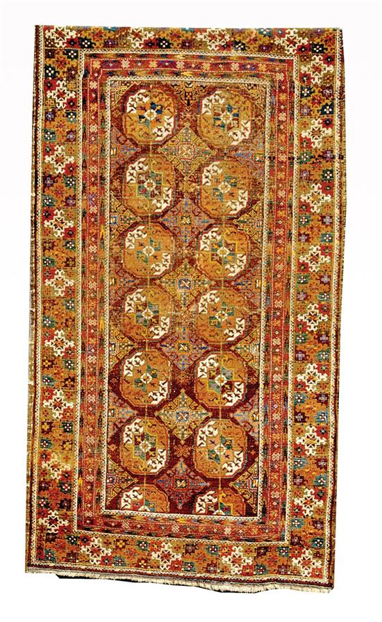 Appraisal: Russian carpet ' x ' Provenance Estate of Frances Peyton