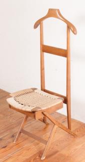 Appraisal: Ico Luisa Parisi Style Valet Chair Valet chair in the