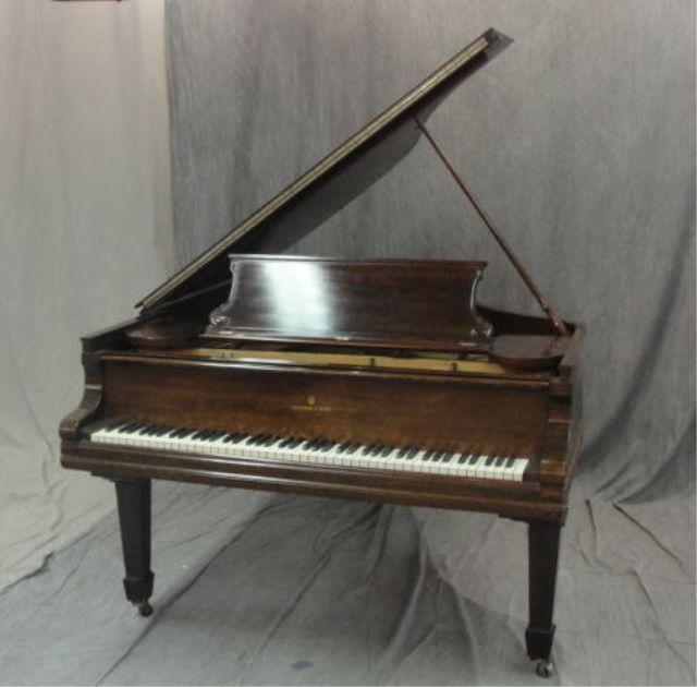 Appraisal: STEINWAY SONS Baby Grand Piano Possibly a Model A The