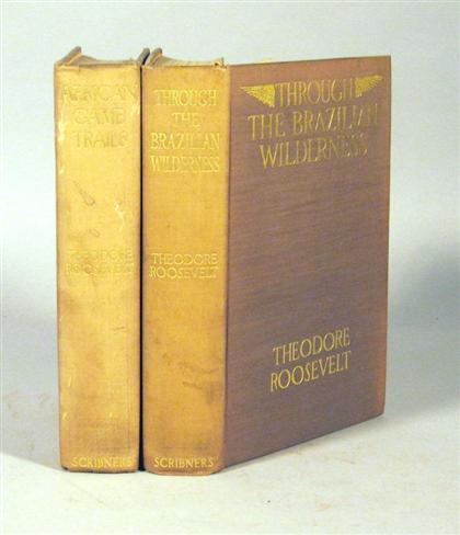 Appraisal: vols Roosevelt Theodore - Travel Books African Game Trails New