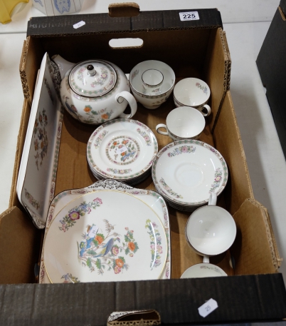 Appraisal: A collection of Wedgwood Kutani Crane items to include cups