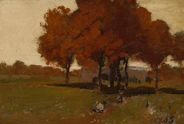 Appraisal: Arthur Bowen Davies American - Fall signed 'A B Davies'