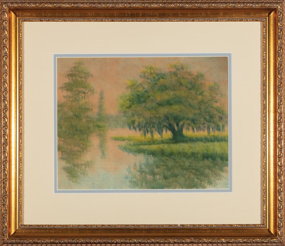 Appraisal: Alexander John Drysdale American New Orleans - Louisiana Bayou with