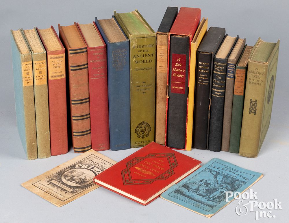 Appraisal: Group of books Group of books to include The Pictorial