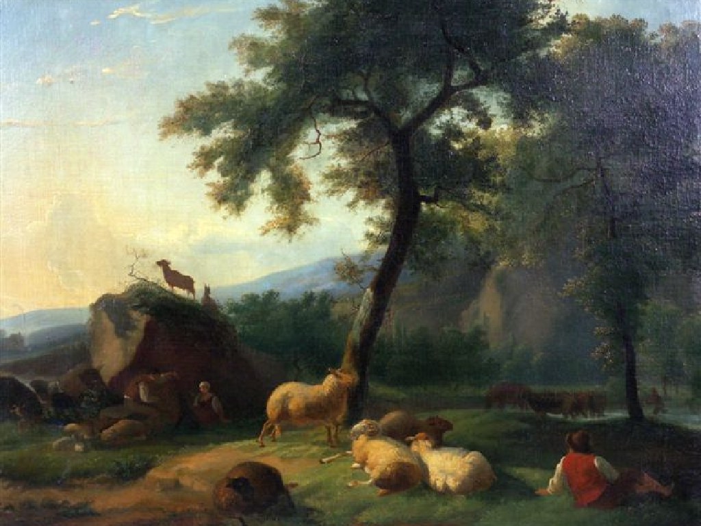 Appraisal: ATTRIBUTED TO AUGUSTUS OSBORNE LAMPLOUGH B W S N B