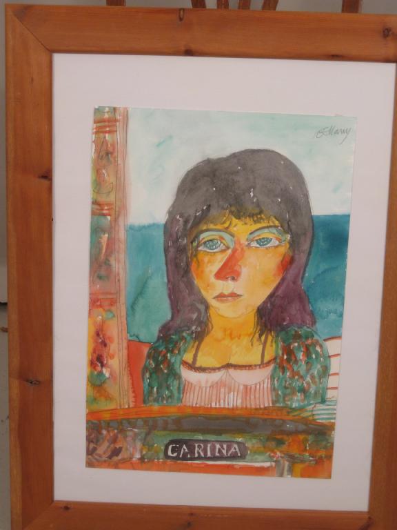 Appraisal: JOHN BELLANY R A b Carina signed 'Bellany' upper right