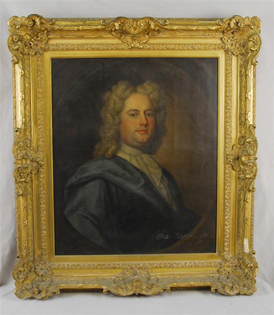 Appraisal: ENGLISH SCHOOL early th century PORTRAIT OF A GENTLEMAN oil