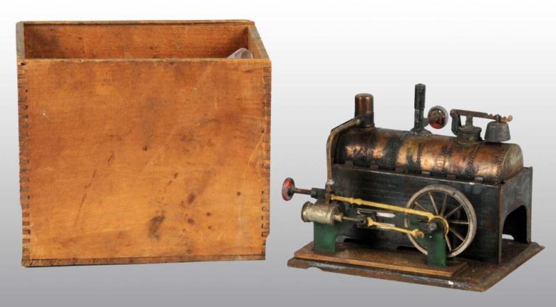 Appraisal: Weeden No Steam Engine Description In original wooden box Engine