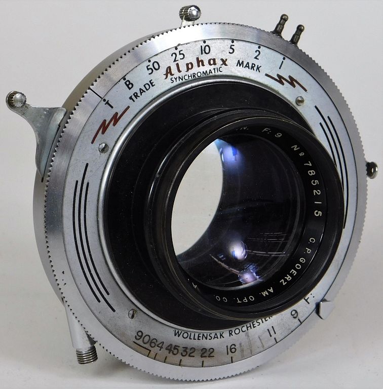 Appraisal: Goerz Apochromatic Artar f Red Dot Lens Goerz Apochromatic Artar