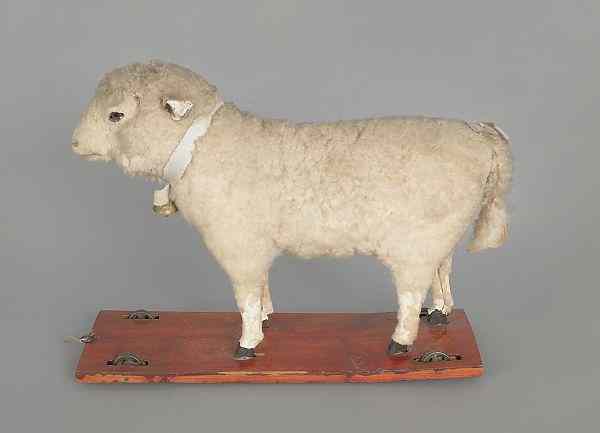 Appraisal: Sheep pull toy circa with its original G A Schwarz