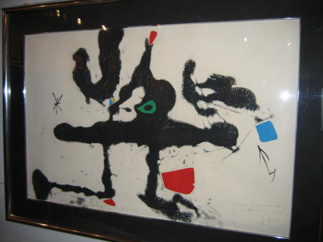 Appraisal: JOAN MIRO SPANISH - BARCELONA color etching aquatint and carborundum