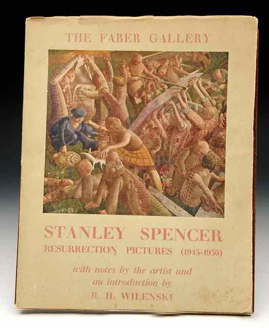 Appraisal: Book R H Wilenski introduction Stanley Spencer Resurrection Pictures -