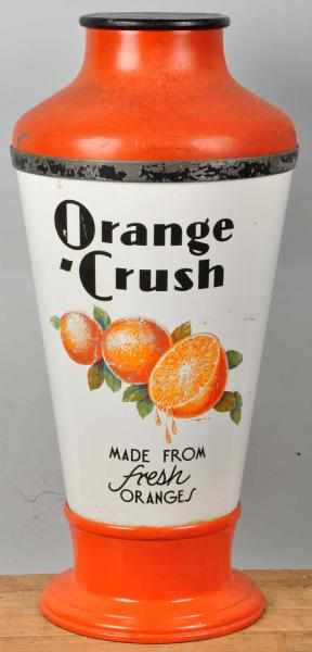 Appraisal: Porcelain Orange Crush World's Fair Dispenser Description Dispenser holds six