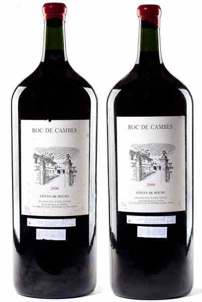 Appraisal: Roc de CambesC tes du Bourg L bottles into neck