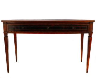 Appraisal: Italian Inlaid Neoclassical Desk th C Italian last half th