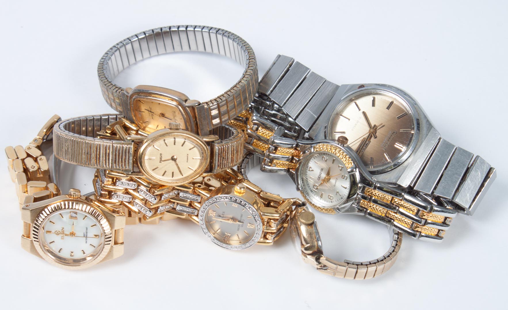 Appraisal: Six assorted lady's wrist watches by various makers together with