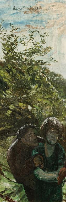 Appraisal: CAREL WEIGHT A sketch for Darkness at Noon signed and