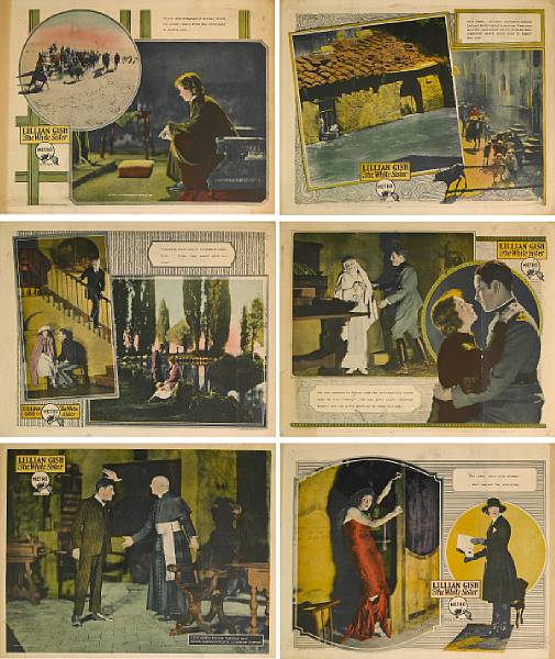 Appraisal: The White Sister Metro Pictures set of lobby cards conditions