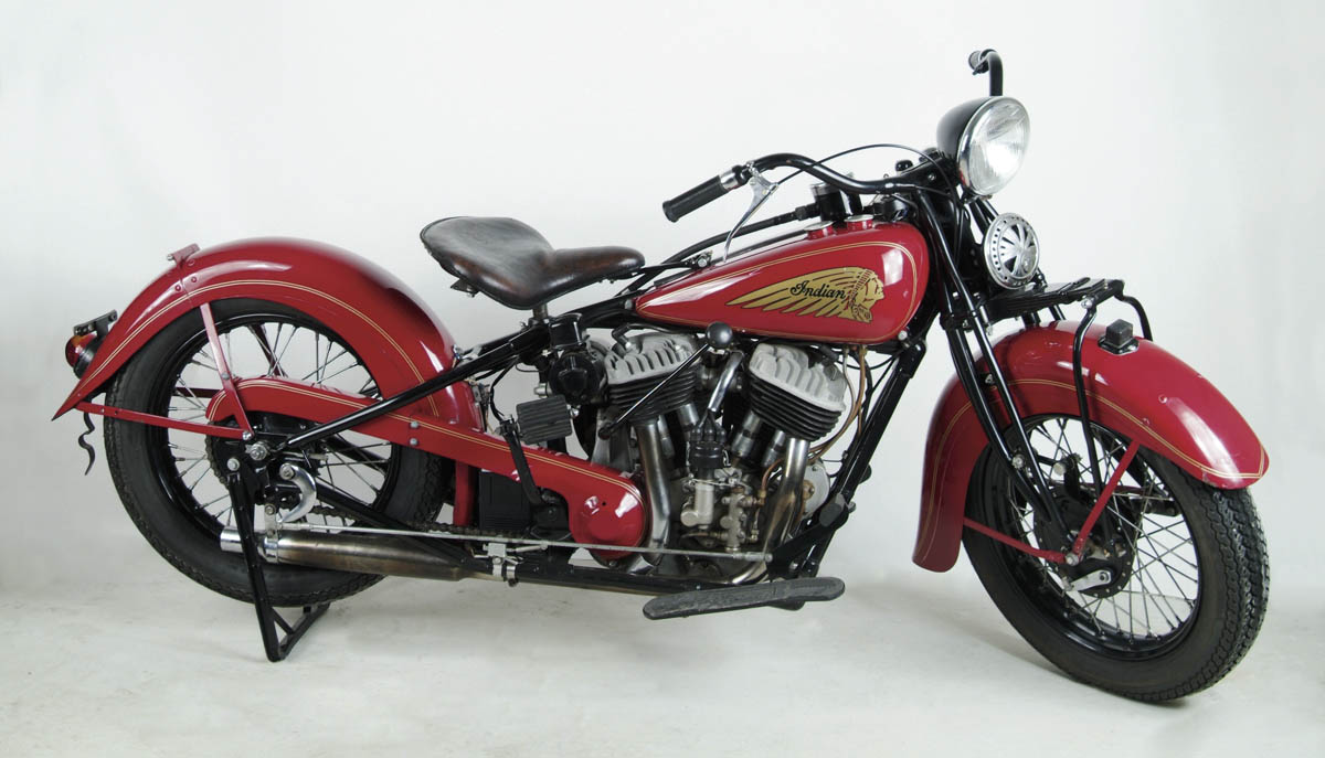 Appraisal: INDIAN CHIEF ONCE BELONGING TO STEVE MCQUEEN Stunning DuPont era