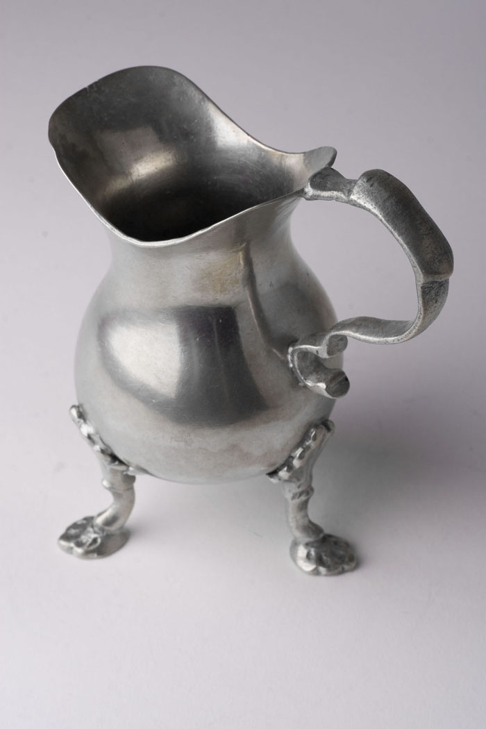 Appraisal: PEWTER CREAMPOT PETER YOUNG - New York City circa -