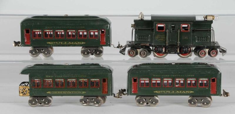 Appraisal: Lionel No O-Gauge Passenger Train Set Description Pre-war Circa Extremely