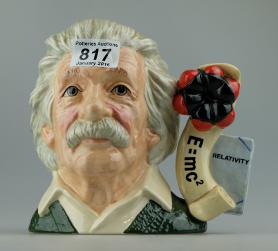 Appraisal: Royal Doulton Large Character Jug Albert Einstein D