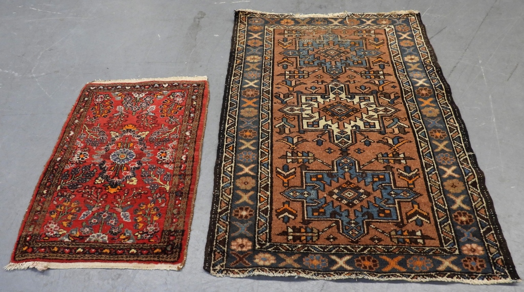 Appraisal: PC MIDDLE EASTERN RUGS Middle East th CenturyIncludes a small