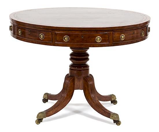 Appraisal: A George III Mahogany Rent Table A George III Mahogany