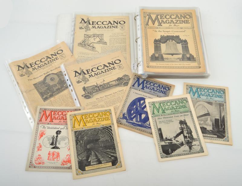 Appraisal: COLLECTION OF ORIGINAL MECCANO MAGAZINES - AND PHOTOCOPIES OF OTHER