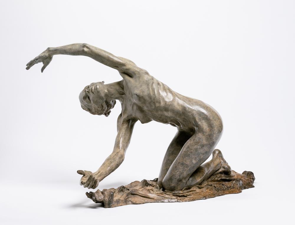 Appraisal: RICHARD MACDONALD American b Dawn bronze signed R MacDonald numbered