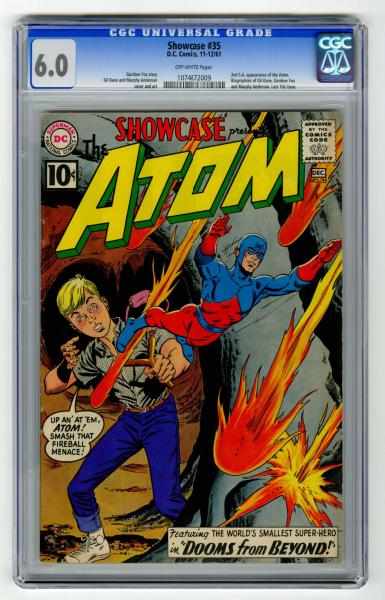 Appraisal: Showcase CGC D C Comics - Click for full description