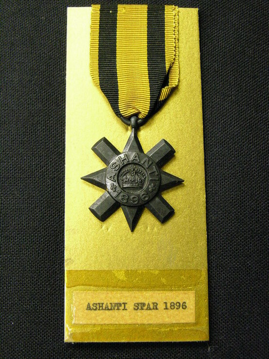 Appraisal: BRITISH MILITARY ASHANTI STAR MEDAL Unnamed From the Queen